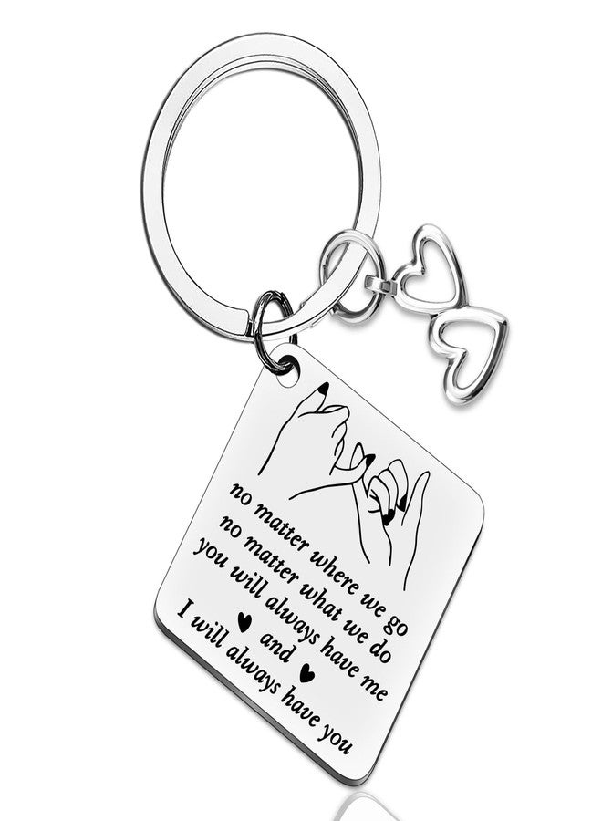 AOBIURV Friend Christmas Gifts For Women Friend Birthday Gifts For Women Friendship Gift Sister Gift Funny Keychain Friends Bff Bestie Birthday Long Distance Relationship Presents For Girlfriend - Image 1